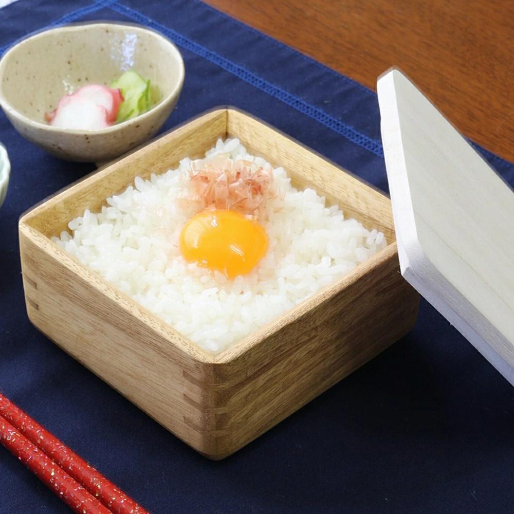 おひつ　桐 おひつ kirisai 桐のレンジでごはん鉢 大 中 小 保存容器 冷凍ご飯容器