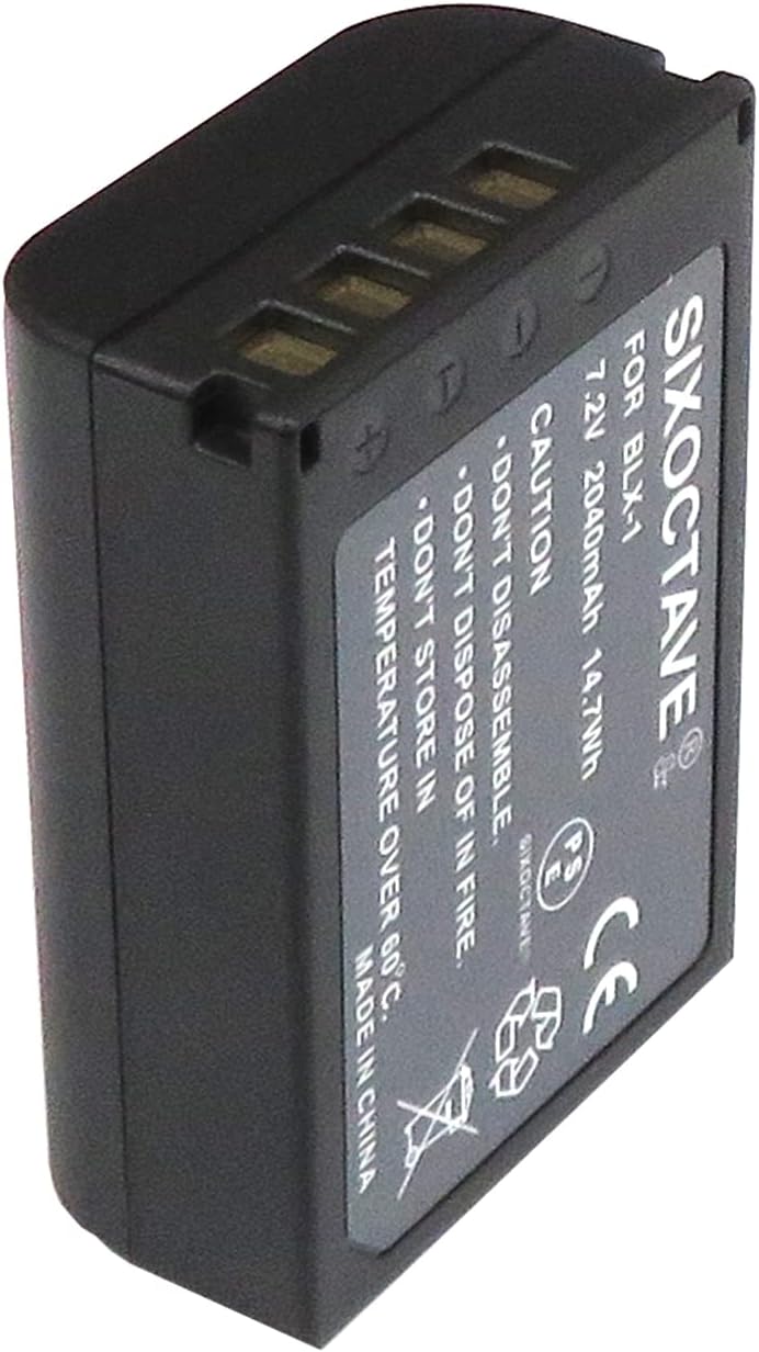 BLX-1 OLYMPUS オリンパス 互換バッテリー 1個と 互換デュアルUSB充電器 の2点セット　純正品にも対応　OM SYSTEM OM-1 BCX-1｜rkshop-y｜02