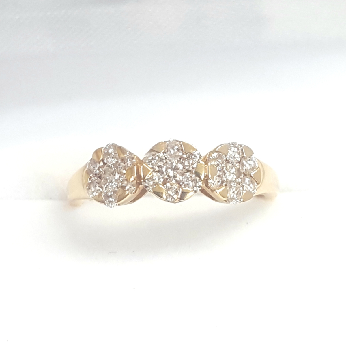 2列プラチナリング　pt900 天然ダイヤモンド0.50ct #8.5 pt900 プラチナ ダイヤモンド ダイヤ 指輪 リング フル
