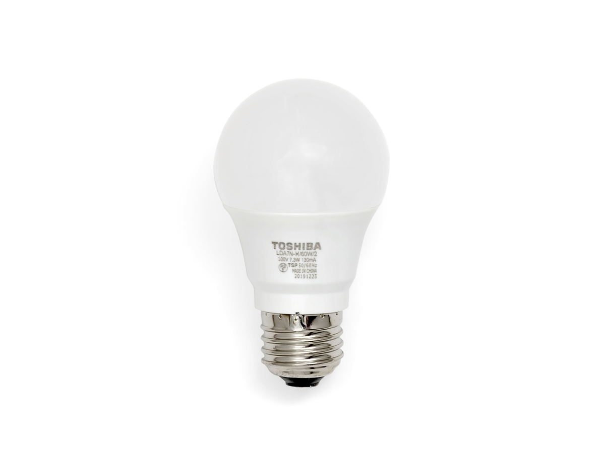 TOSHIBA LED電球 E26 810lm 60W相当 下方向 電球色 昼白色 東芝 口金