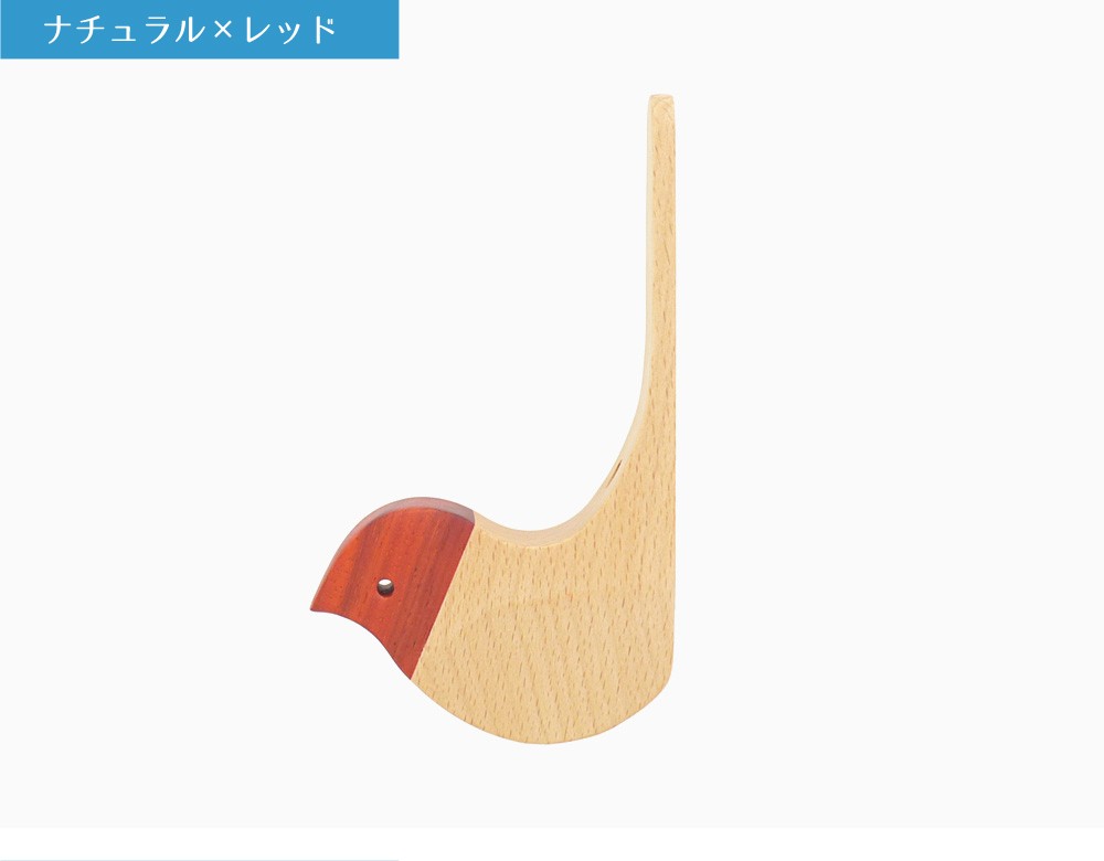 Bird Hook （バードフック） 全4色 ウォールフック オブジェ 鳥
