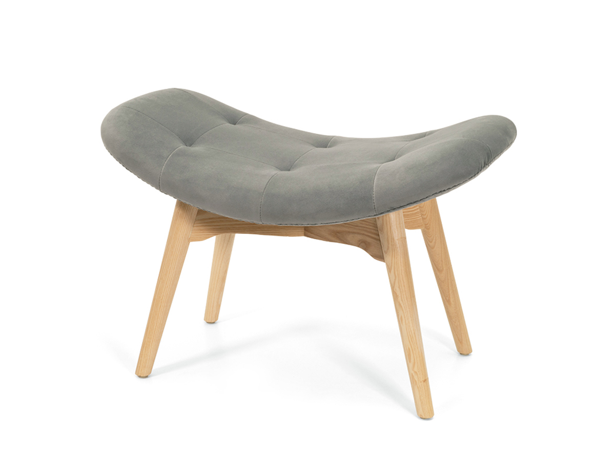 Contour Ottoman（コンターオットマン） ベルベット調 全2色