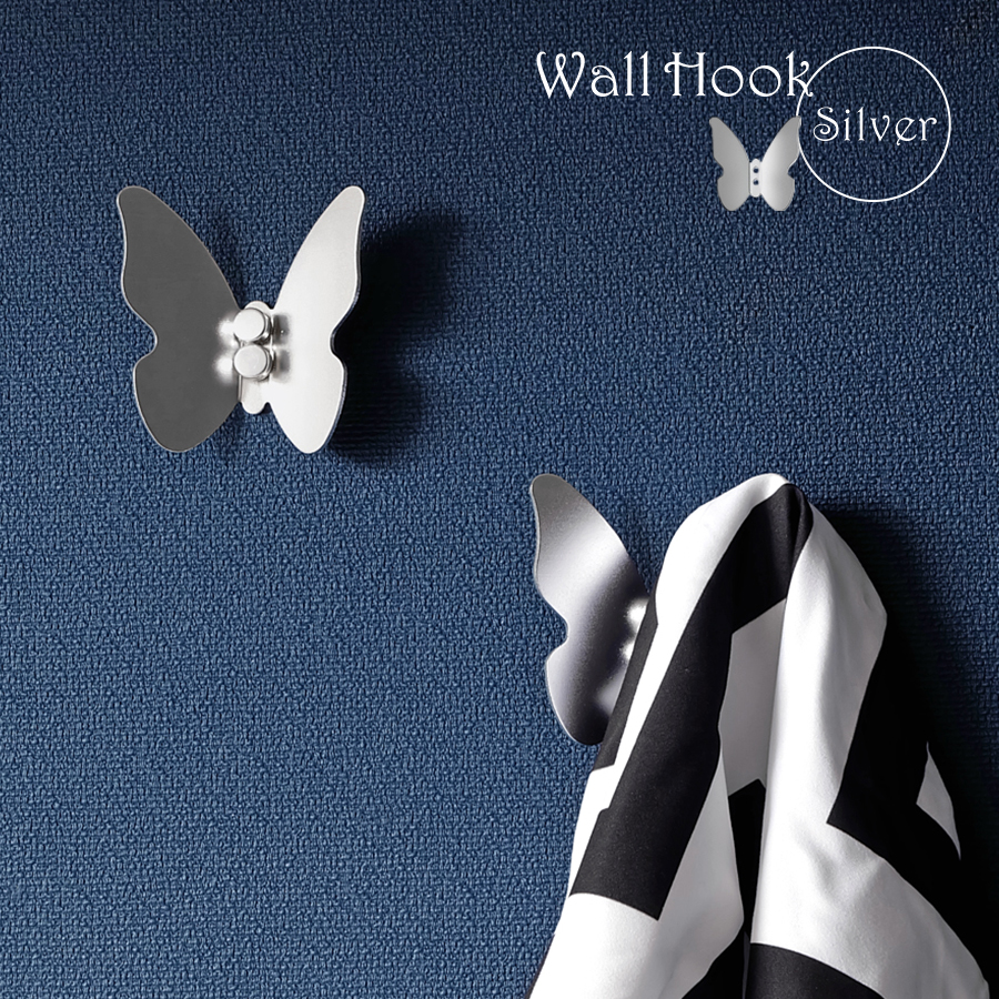 バタフライ ウォールフック 全3色 Butterfly Wall Hook ウォール