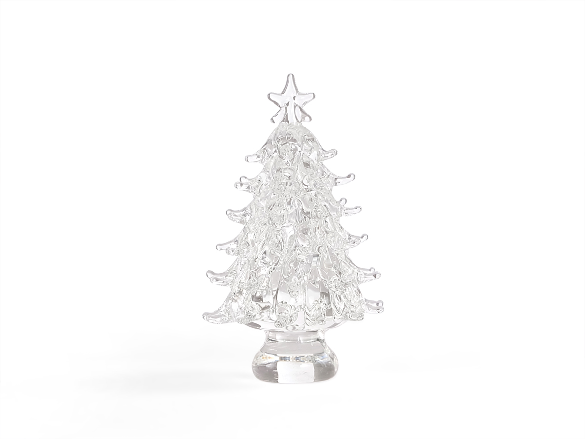 金津沙矢香さん クリスマスツリー ガラス ツリー オブジェ 2 金津沙矢