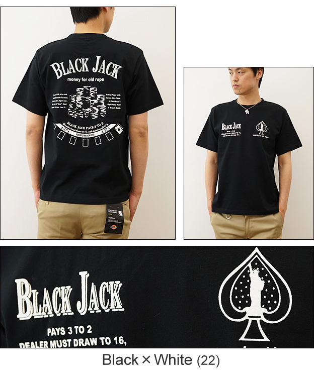 Tシャツ メンズ 半袖 BLACK JACK ブラックジャック