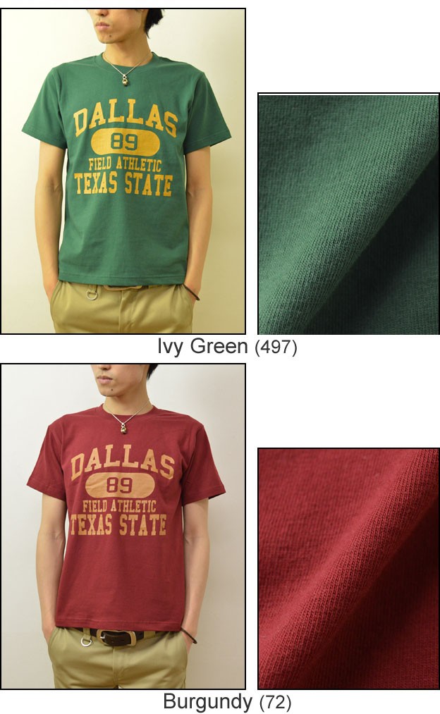 半袖 Tシャツ メンズ DALLAS オリジナル アメカジ プリント ダラス