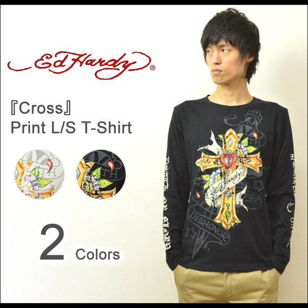 Ed Hardy（エドハーディー） Love Kill Eagle 長袖tシャツ エド ハーディー ロンt 長袖 メンズ バックプリント スカル  ドクロ ハート イーグル ラブキル EDLT001 : 2112091 : JEANS BUG(ジーンズバグ) - 通販 - Yahoo!ショッピング