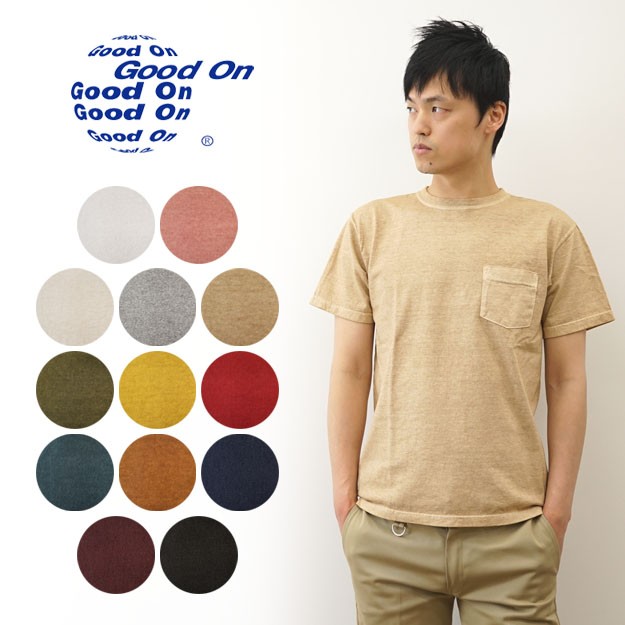 GOOD ON（グッドオン） ポケット Tシャツ ポケT ティーシャツ ラグラン