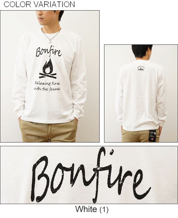 JEANS BUG（ジーンズバグ） ロンT Bonfire オリジナル アウトドア