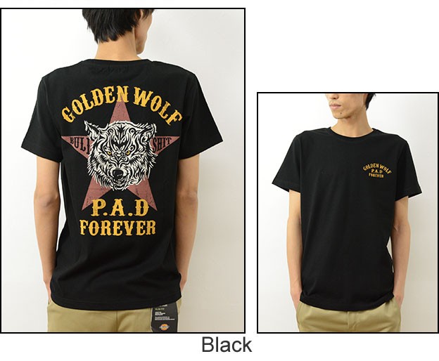 CROWS×WORST クローズ×ワースト GOLDEN WOLF プリント カスタム 半袖 T