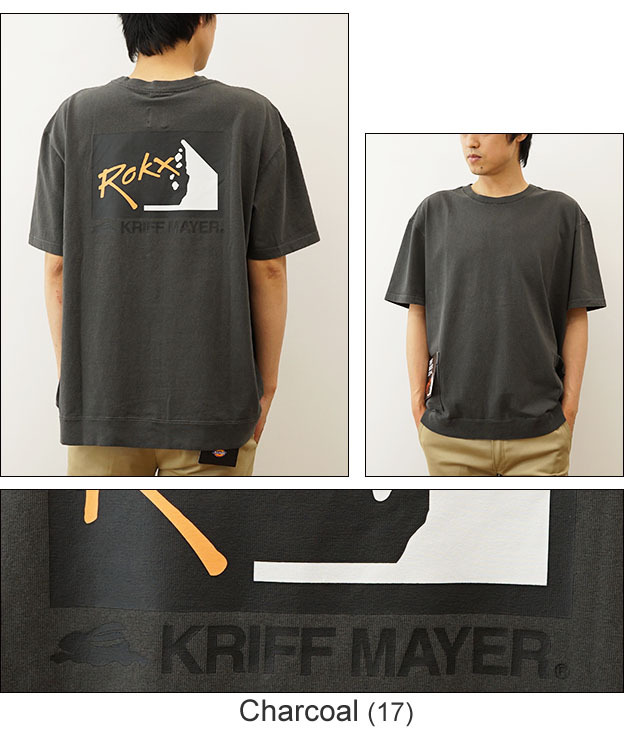 KRIFF MAYER クリフメイヤー ROKX コラボ COOL タフ TEE ロックス メンズ 半袖 Tシャツ オーバーサイズ ビッグシルエット  ポケT アメカジ アウトドア 2055102 :2115451:JEANSBUG - 通販 - Yahoo!ショッピング