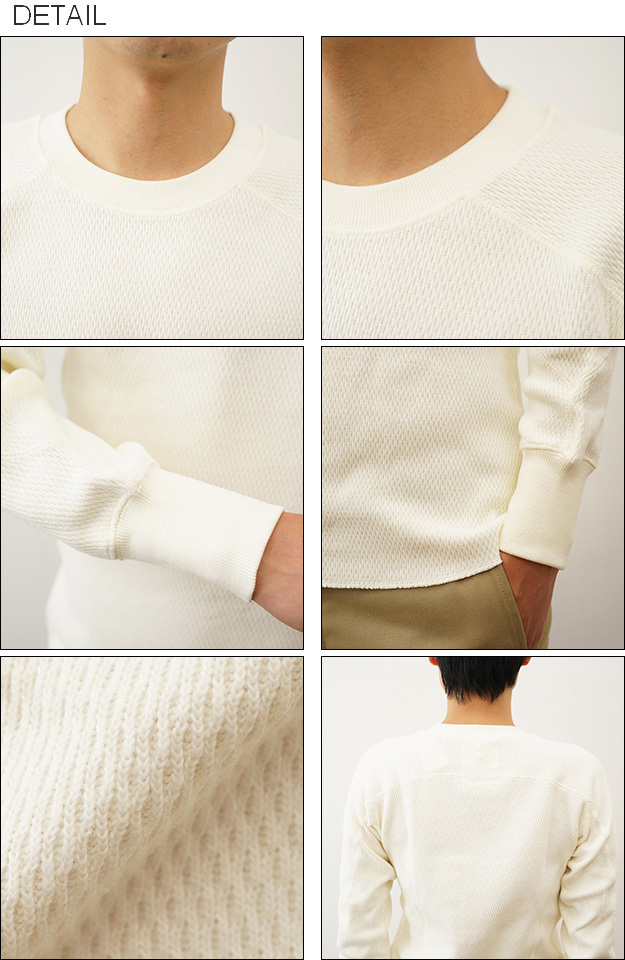 チップアンドペッパー HOUSTON ヒューストン ヘビー サーマル クルー