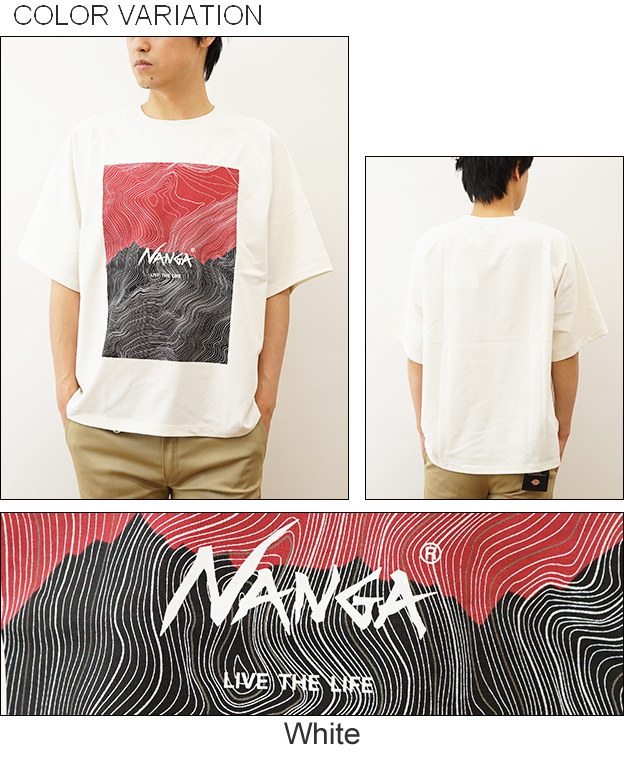 NANGA（ナンガ） Tシャツ オーバーサイズ ビッグシルエット メンズ