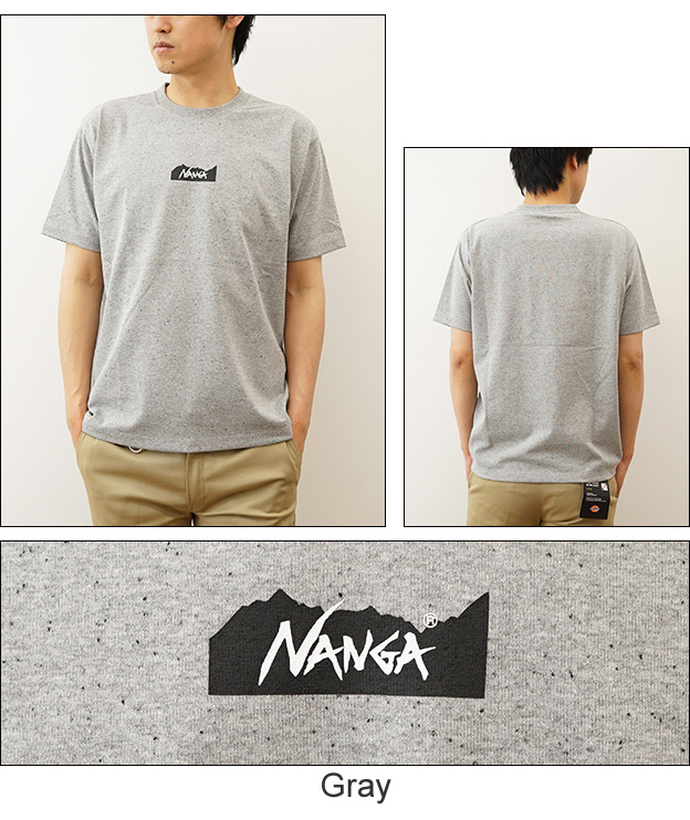 NANGA ナンガ Tシャツ エコハイブリット MT ロゴ 半袖 メンズ レディース 大きいサイズ ブランド プリント アウトドア キャンプ 登山 おしゃれ 白 黒 1G208 | NANGA | 04