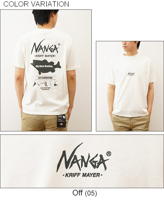 KRIFF MAYER（クリフメイヤー） ナンガ Tシャツ NANGA コラボ 半袖 TEE