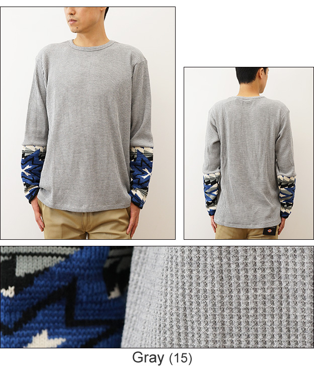 KRIFF MAYER クリフメイヤー ロンT 長袖 Tシャツ メンズ サーマル 