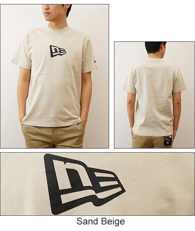 New Era ニューエラ Tシャツ メンズ 半袖 コットン フラッグロゴ ティーシャツ ストリート スケボー B系 大きい サイズ XL 13534574 13516788 13516789 13534575 | NEW ERA | 04
