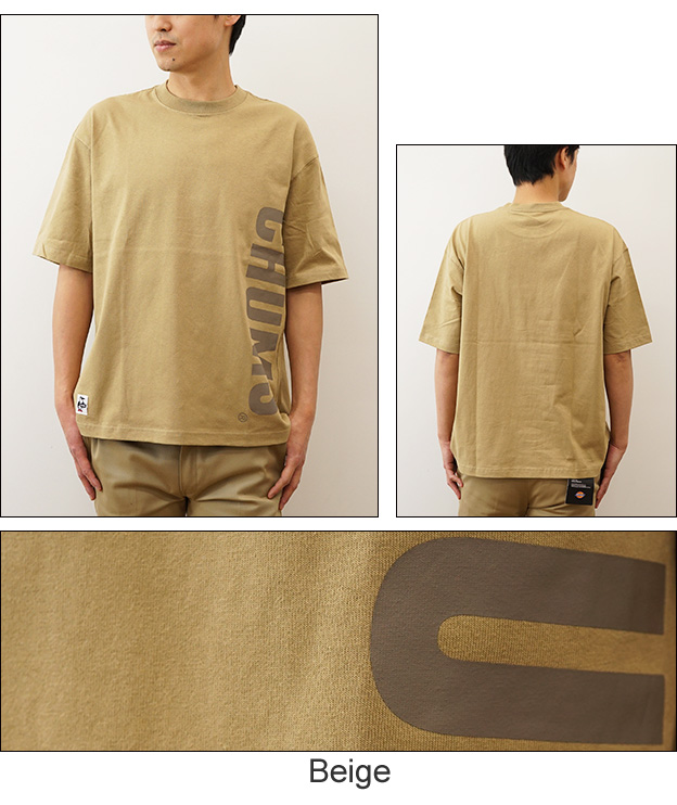 CHUMS チャムス Ｔシャツ オーバーサイズド ビッグ チャムス プリント ブランド ロゴ 半袖 メンズ ビッグシルエット 大きい XL アウトドア キャンプ CH01-2166 | CHUMS | 06