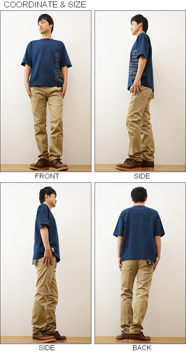 CHUMS チャムス Ｔシャツ オーバーサイズド ビッグ チャムス プリント ブランド ロゴ 半袖 メンズ ビッグシルエット 大きい XL アウトドア キャンプ CH01-2166 | CHUMS | 01