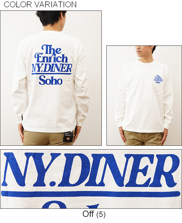 KRIFF MAYER クリフメイヤー ピグメント ロンT Diner メンズ オーバーサイズ ビッグシルエット 大きい サイズ XL ヴィンテージ 流行り 2237204 | KRIFF MAYER | 03