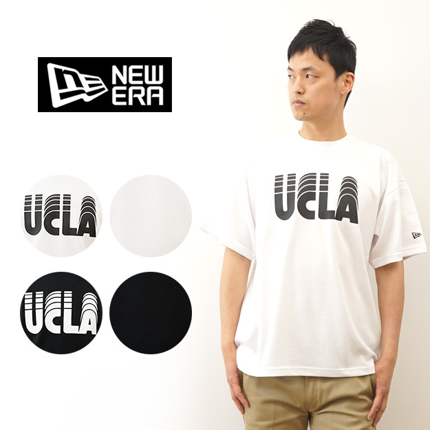 New Era ニューエラ Tシャツ UCLA モーション ロゴ パフォーマンス Tee メンズ ビッグシルエット オーバーサイズ おしゃれ 大きい サイズ XL 13529128 13529129 | NEW ERA