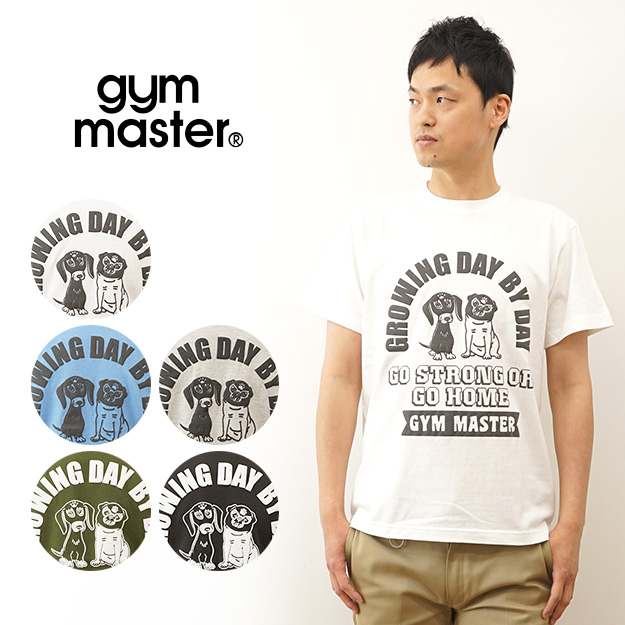 gym master（ジムマスター） Tシャツ 5.6oz GROWING TEE メンズ 半袖 
