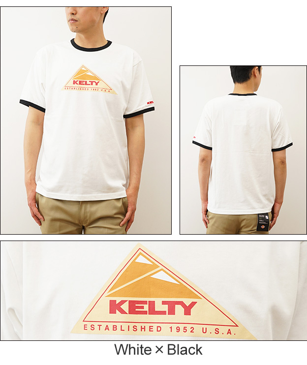 KELTY ケルティ Tシャツ ヴィンテージ ロゴ メンズ 半袖 ビンテージ ブランド プリント リンガー 大きい サイズ XL キャンプ 登山 スポーツ おしゃれ KE23113004 | KELTY | 04