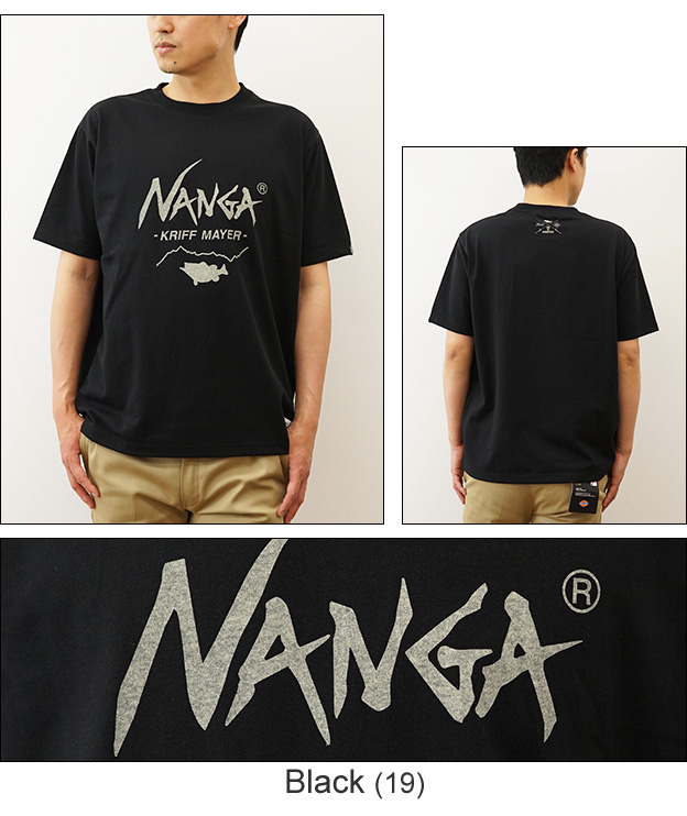 KRIFF MAYER IVANGA Tシャツ Mサイズ KRIFF MAYER クリフメイヤー NANGA ナンガ コラボT バス Tシャツ