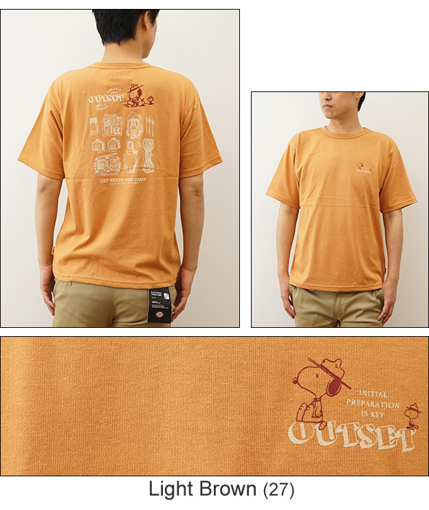 KRIFF MAYER クリフメイヤー スヌーピー プリントT ツール Tシャツ メンズ 半袖 吸水速乾 接触冷感 ピーナッツ コラボ キャンプ 大きい サイズ XL 2257807 | KRIFF MAYER | 04