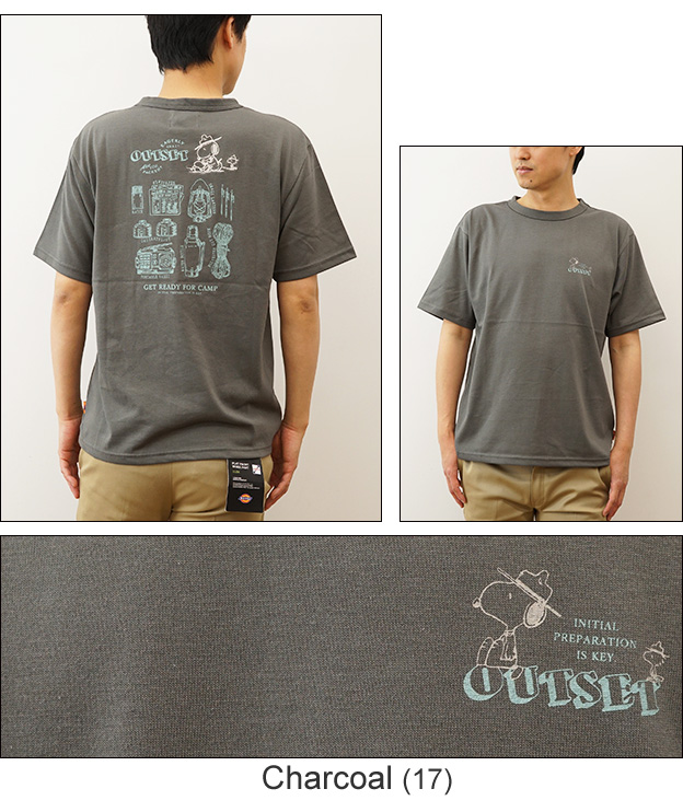 KRIFF MAYER クリフメイヤー スヌーピー プリントT ツール Tシャツ メンズ 半袖 吸水速乾 接触冷感 ピーナッツ コラボ キャンプ 大きい サイズ XL 2257807 | KRIFF MAYER | 07
