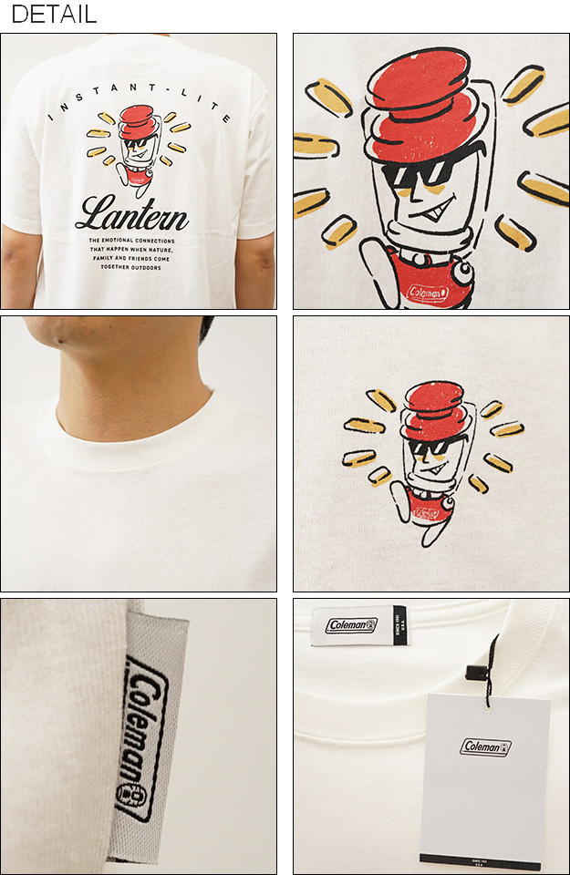 Coleman コールマン Tシャツ メンズ ライトマン 半袖 ティーシャツ