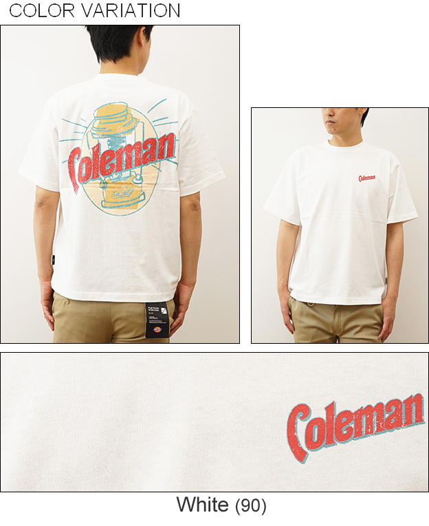 Coleman（コールマン） Tシャツ メンズ ビンテージ ランタン 半袖