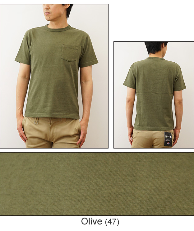 BARNS OUTFITTERS バーンズ 吊り編み Tシャツ メンズ ポケT