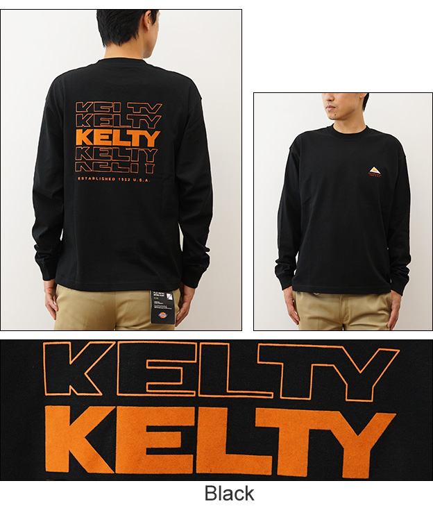 KELTY ケルティ ロンT 長袖 Tシャツ バック タイポロゴ メンズ レディース ブランド ロゴ オーバーサイズ ビッグシルエット 大きい サイズ 白 黒 KE23213085 | KELTY | 04