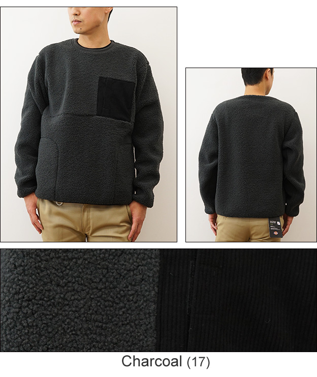 KRIFF MAYER クリフメイヤー ストレッチ ボア クルー ネック メンズ スウェット トレーナー 型 オーバーサイズ ビッグシルエット 大きい アウトドア 2325106 | KRIFF MAYER | 05