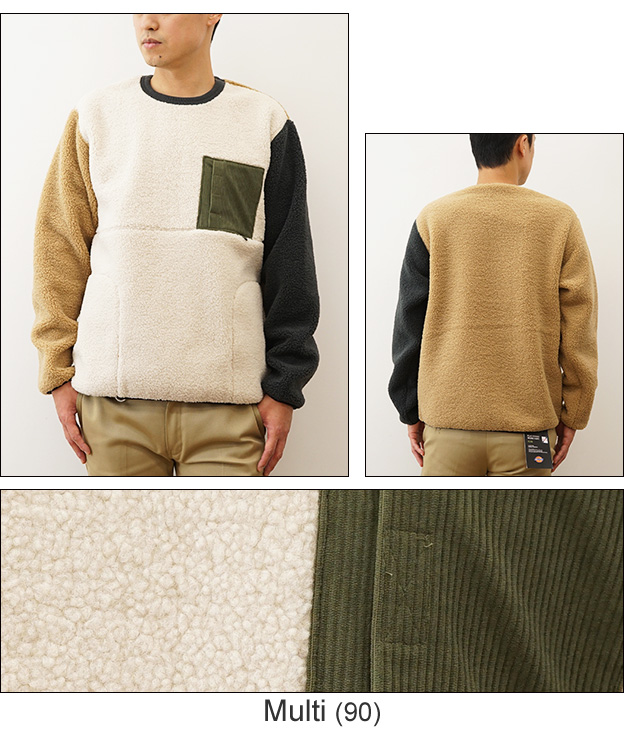 KRIFF MAYER クリフメイヤー ストレッチ ボア クルー ネック メンズ スウェット トレーナー 型 オーバーサイズ ビッグシルエット 大きい アウトドア 2325106 | KRIFF MAYER | 06