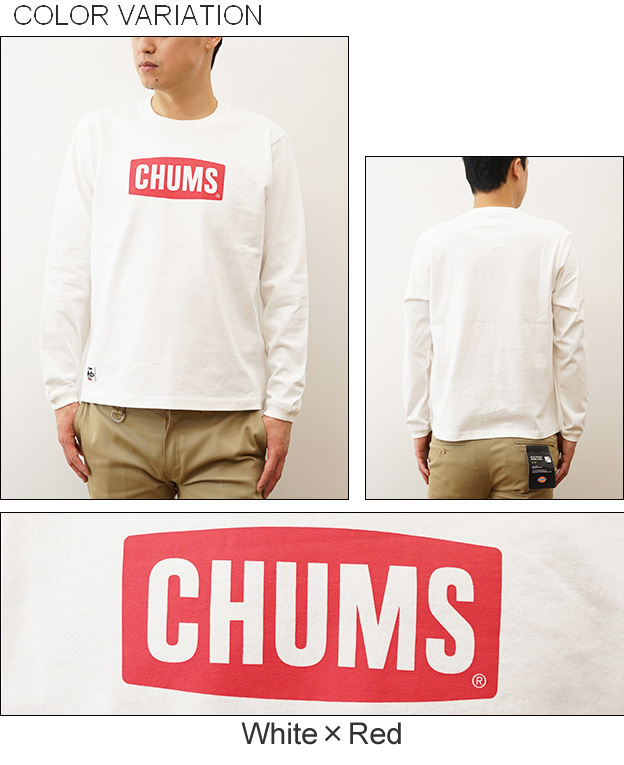 CHUMS Tシャツ&ロンTセット M CHUMS チャムス チャムスロゴ ロングスリーブTシャツ CH01-2273