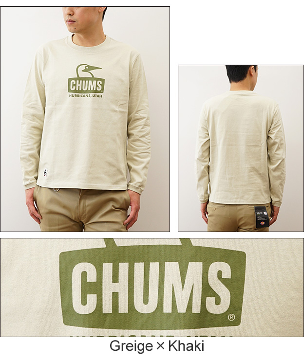 CHUMS チャムス ロンT ブービー フェイス ロング スリーブ T