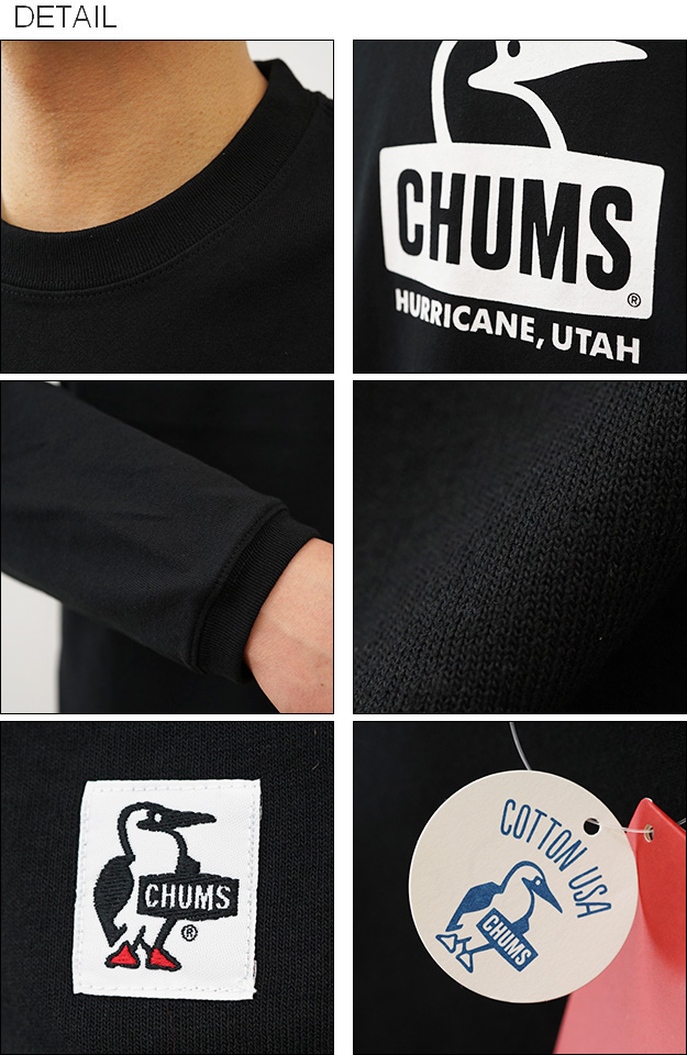 CHUMS チャムス ロンT ブービー フェイス ロング スリーブ Tシャツ 長袖 メンズ レディース 綿100 大きい サイズ アウトドア キャンプ 春 夏 コーデ CH01-2274 | CHUMS | 02