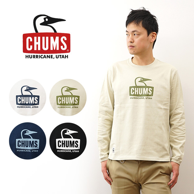 CHUMS チャムス ロンT ブービー フェイス ロング スリーブ T