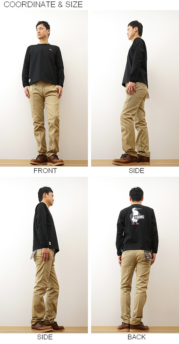 CHUMS チャムス ロンT ブービー ロゴ 長袖 Tシャツ メンズ レディース 白 黒 プリント アメカジ ストリート アウトドア 人気 定番 おしゃれ ペンギン CH01-2275 | CHUMS | 01