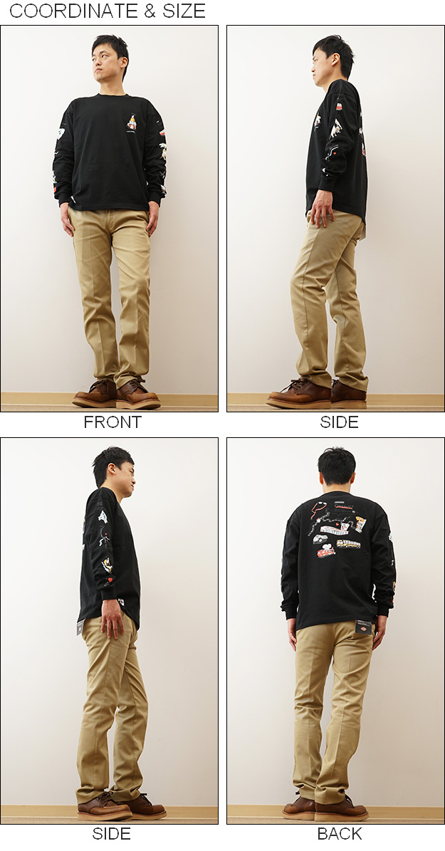 CHUMS チャムス ロンT オーバーサイズド ユタ ツアー ロング スリーブ Tシャツ 長袖 メンズ ビッグシルエット 大きい サイズ アウトドア キャンプ CH01-2346 | CHUMS | 01