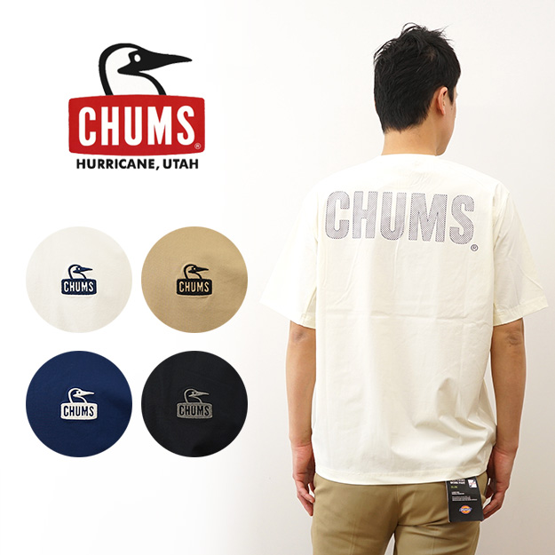 CHUMS チャムス ロンT 長袖 Tシャツ エアトレイル ストレッチ