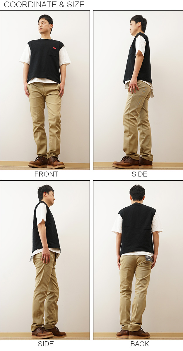 CHUMS（チャムス） キーストーン レイヤード Tシャツ ベスト 2枚