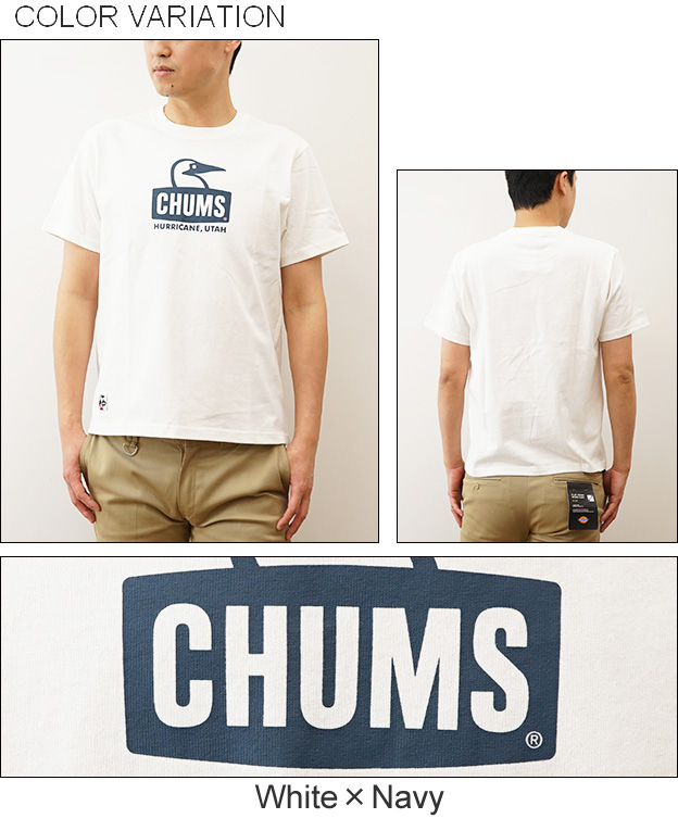 CHUMS チャムス ブービーフェイス Tシャツ メンズ レディース 半袖 ロゴ 大きい サイズ アウトドア キャンプ フェス 登山 アメカジ ストリート CH01-2278 | CHUMS | 03