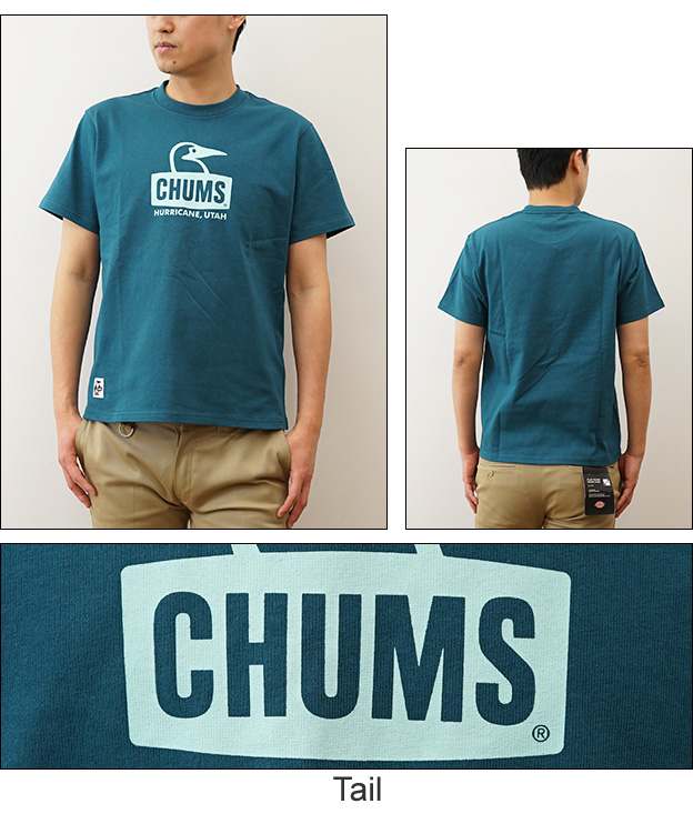 CHUMS チャムス ブービーフェイス Tシャツ メンズ レディース 半袖 ロゴ 大きい サイズ アウトドア キャンプ フェス 登山 アメカジ ストリート CH01-2278｜robinjeansbug｜05