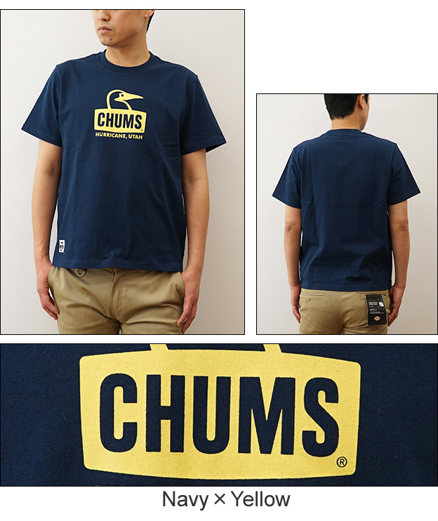 CHUMS チャムス ブービーフェイス Tシャツ メンズ レディース 半袖 ロゴ 大きい サイズ アウトドア キャンプ フェス 登山 アメカジ ストリート CH01-2278｜robinjeansbug｜07