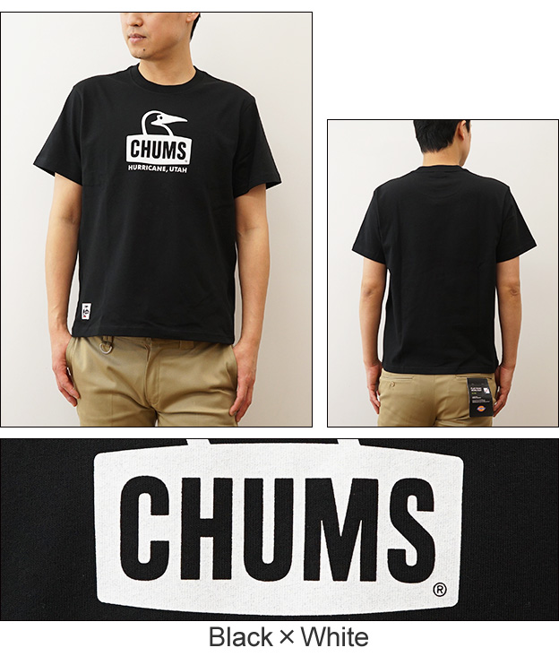 CHUMS チャムス ブービーフェイス Tシャツ メンズ レディース 半袖 ロゴ 大きい サイズ アウトドア キャンプ フェス 登山 アメカジ ストリート CH01-2278｜robinjeansbug｜08
