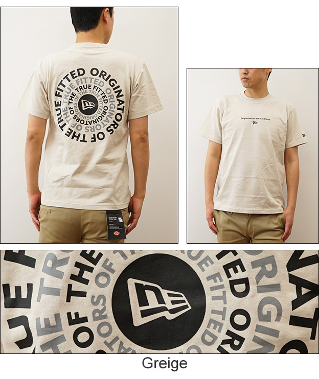 New Era ニューエラ 半袖 コットン Tシャツ Circle OOTTF メンズ レディース 大きい サイズ バックプリント ストリート 綿100 14121902 14121903 14121905 | NEW ERA | 04