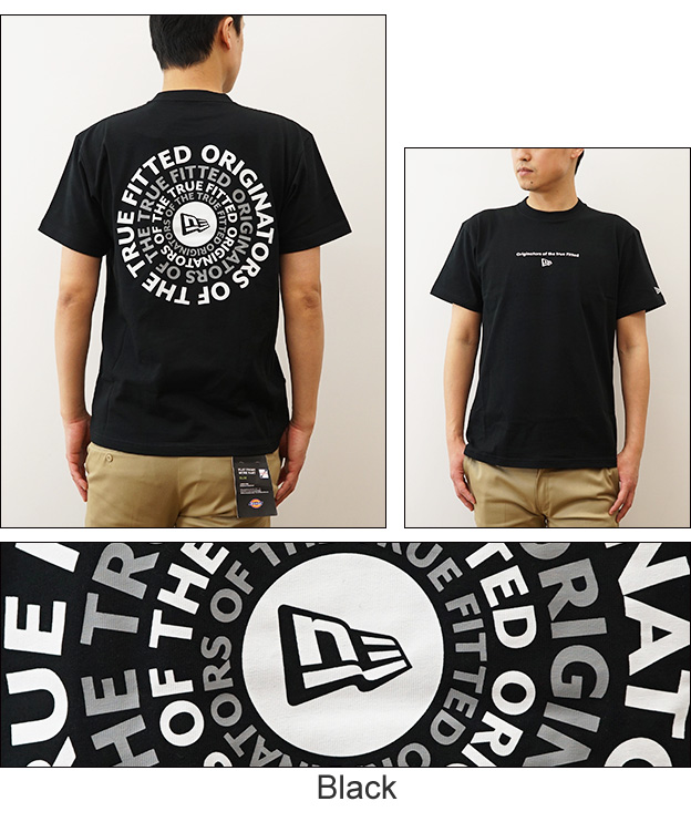 New Era ニューエラ 半袖 コットン Tシャツ Circle OOTTF メンズ レディース 大きい サイズ バックプリント ストリート 綿100 14121902 14121903 14121905 | NEW ERA | 05